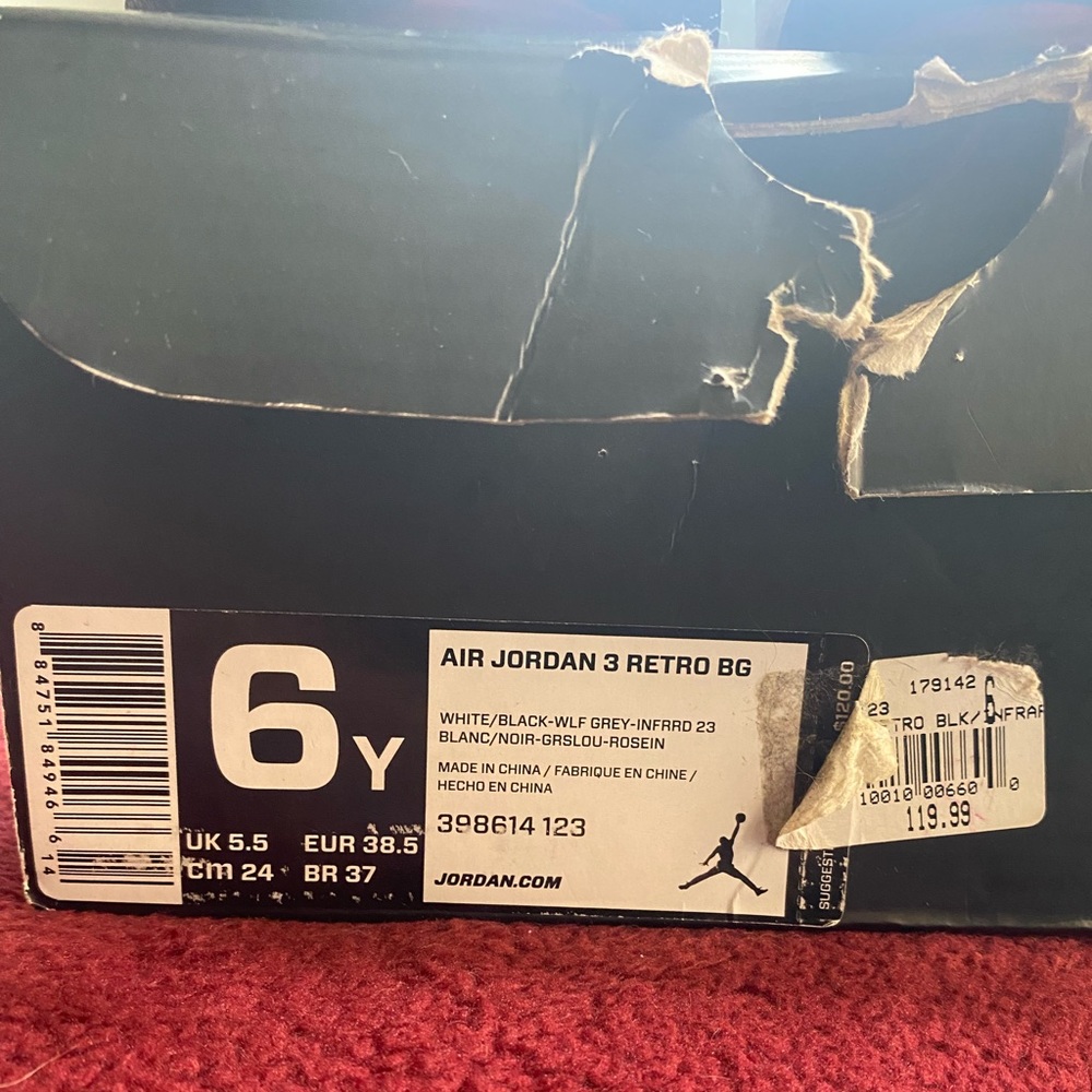Air Jordan 3’s